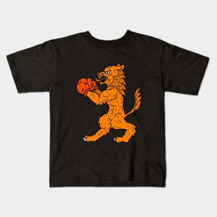 the dutch lion. holland. oranje leeuw. Kids T-Shirt